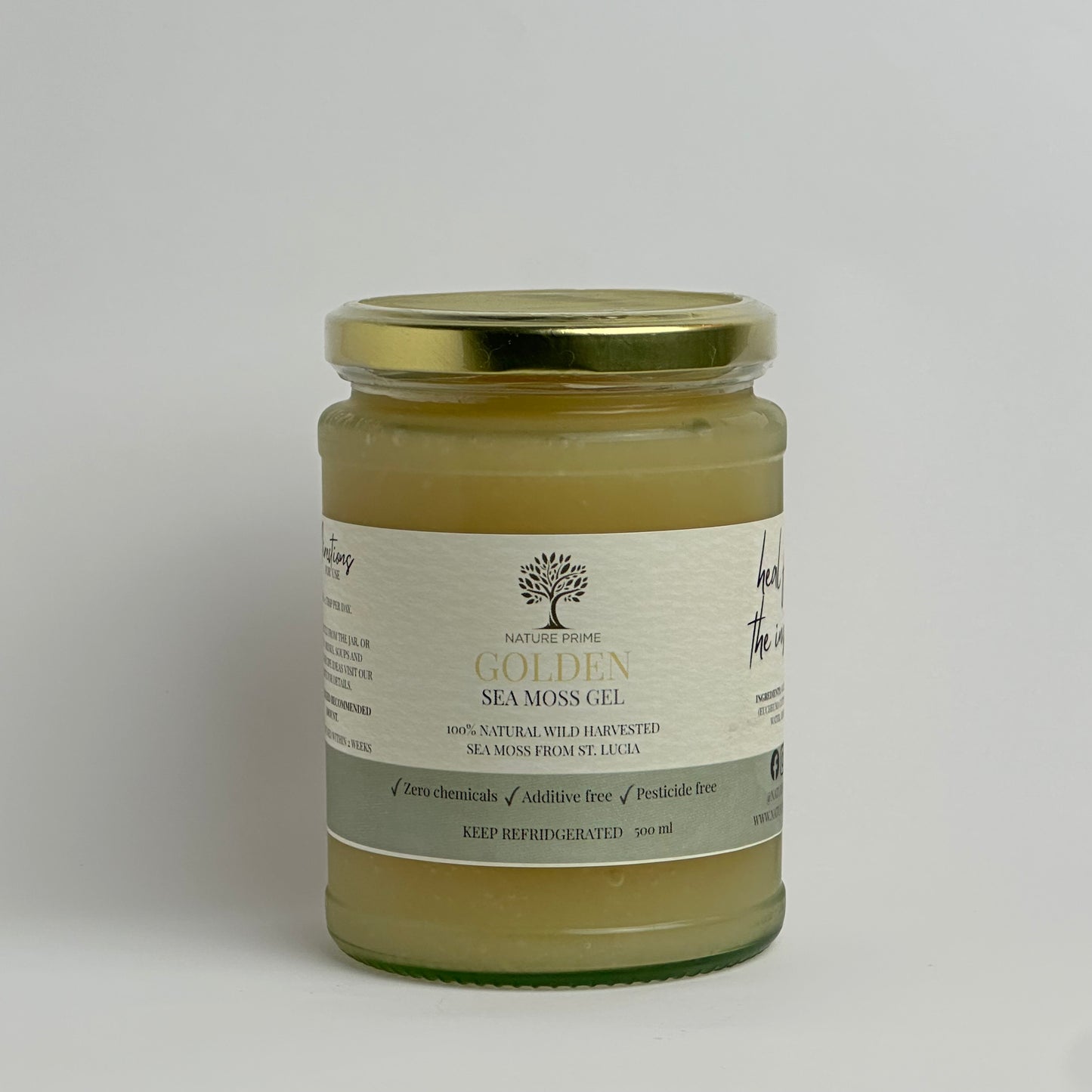 Gold Sea Moss Gel 500ml