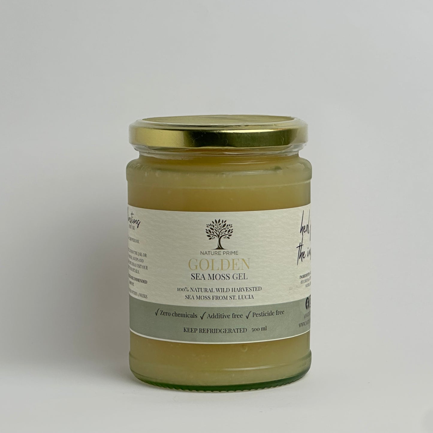 Gold Sea Moss Gel 500ml